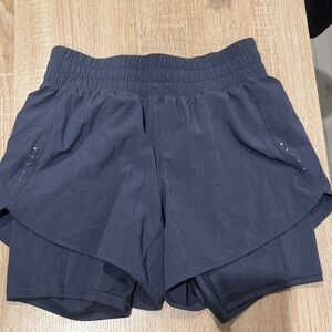 Avia Women's Dark Gray Athletic Shorts